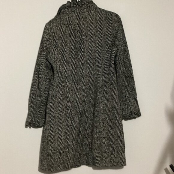 DKNY Monochrome Herringbone Womens Jacket - Picture 5 of 5